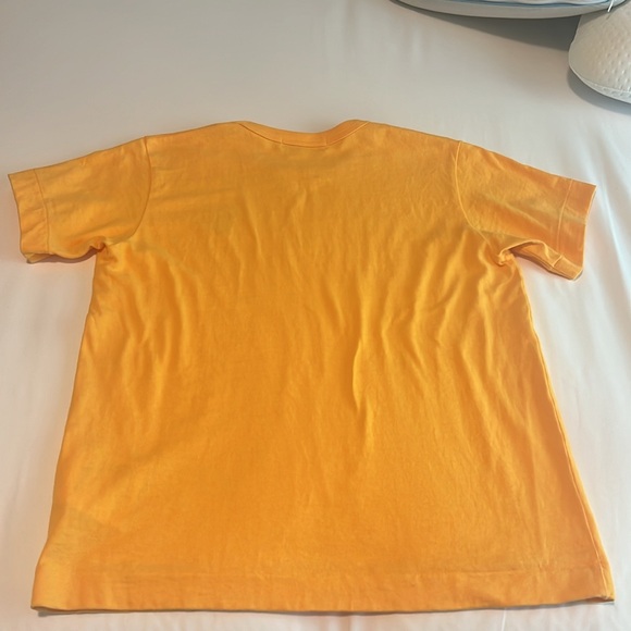 Comme Des Garçons (CDG) PLAY Yellow T-Shirt - Picture 4 of 6